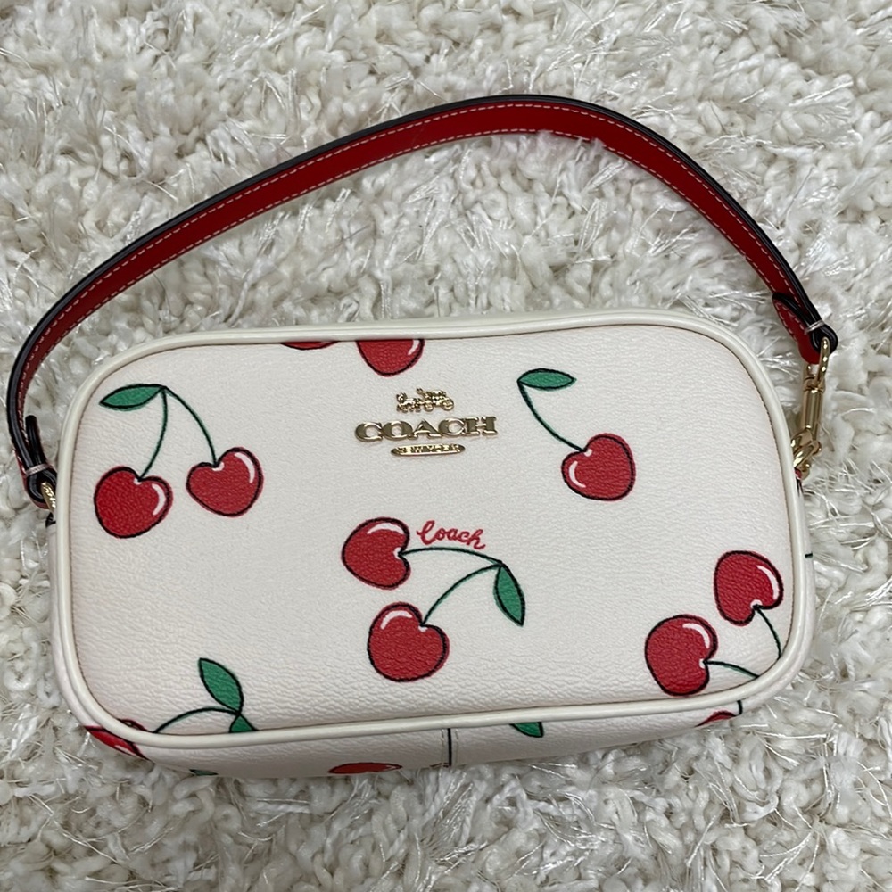 Mini Jamie Coach Bag - Cherry Print